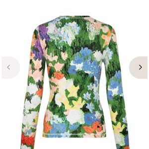 STINE GOYA Multicolor Floral Long Sleeve Top